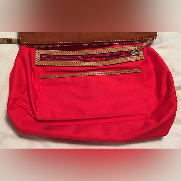 👜  Dooney & Bourke 👜 Satchel Florentine Leather Natural - Picture 4 of 5